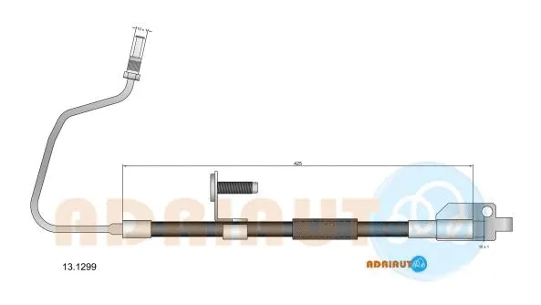 Flexible de frein ADRIAUTO 13.1299