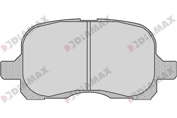 Kit de plaquettes de frein, frein à disque DIAMAX N09743