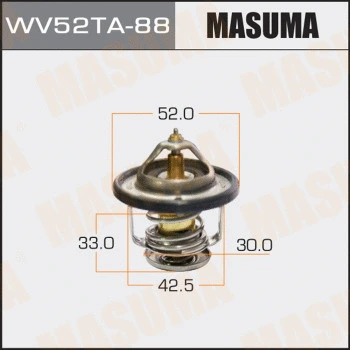 Thermostat, liquide de refroidissement MASUMA WV52TA-88
