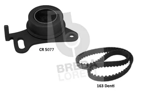 Kit de courroie crantée BREDA LORETT KCD0737