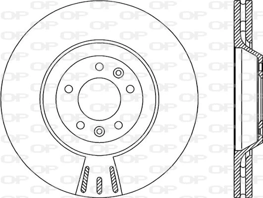 Disque de frein OPEN PARTS BDR2159.20