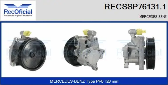 Pompe hydraulique, direction RECOFICIAL RECSSP76131.1