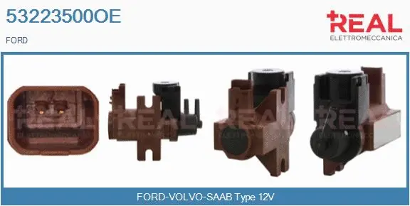 Transmetteur de pression, contrôle des gaz d'échappement REAL 53223500OE