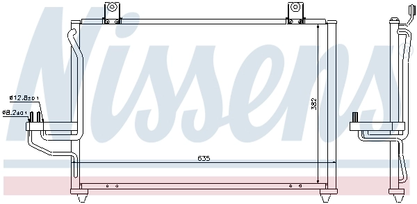 Condenseur, climatisation NISSENS 94422
