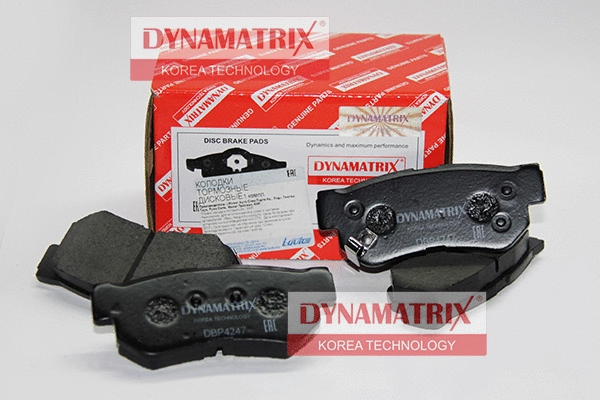 Kit de plaquettes de frein, frein à disque DYNAMATRIX DBP4247