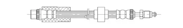 Flexible de frein Technika 23230