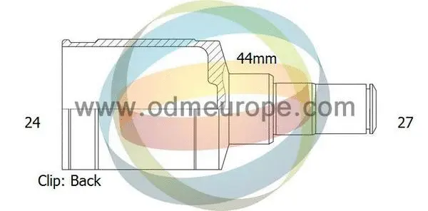 Jeu de joints, arbre de transmission 4X4 ESTANFI EST-14-346060