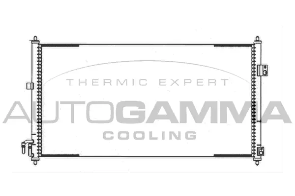 Condenseur, climatisation AUTOGAMMA 103844