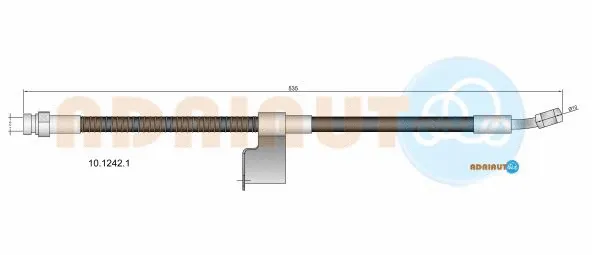 Flexible de frein ADRIAUTO 10.1242.1