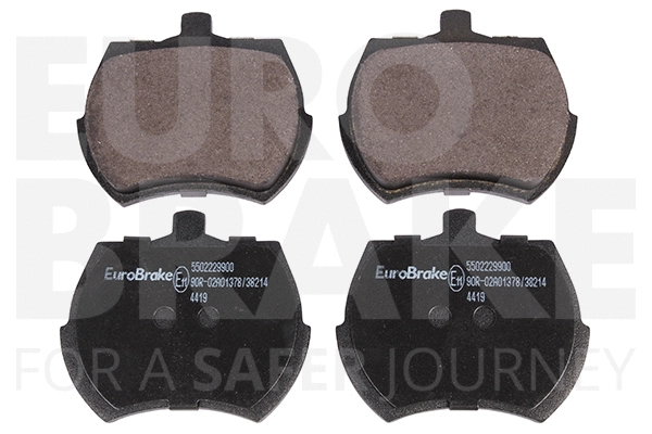 Kit de plaquettes de frein, frein à disque EUROBRAKE 5502229900