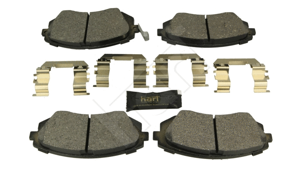 Kit de plaquettes de frein, frein à disque HART 248 866