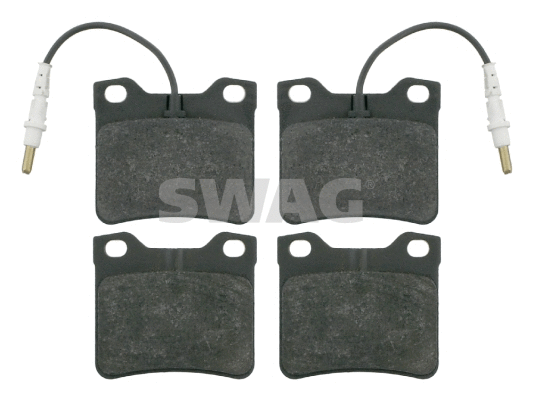 Kit de plaquettes de frein, frein à disque SWAG 62 91 6137