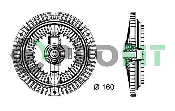 Embrayage, ventilateur de radiateur PROFIT 1720-3015
