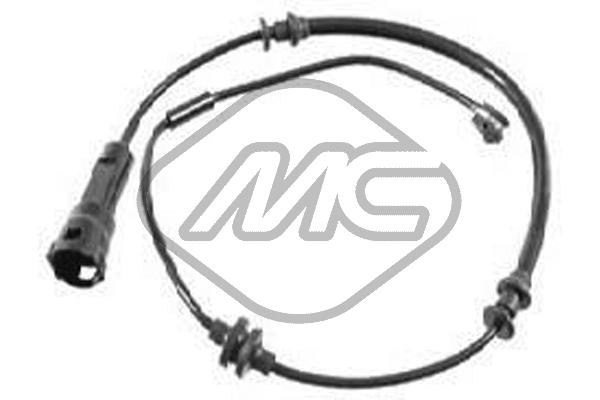 Contact d'avertissement, usure des plaquettes de frein Metalcaucho 02114