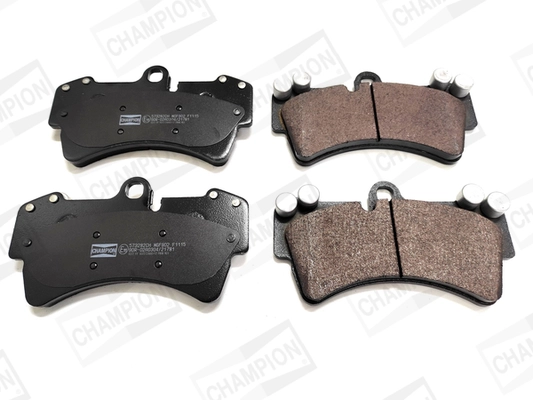 Kit de plaquettes de frein, frein à disque CHAMPION 573282CH
