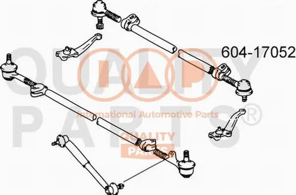 Rotule de barre de connexion IAP QUALITY PARTS 604-17052