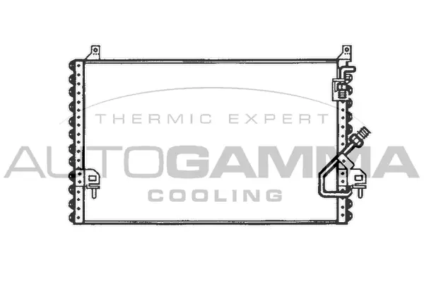 Condenseur, climatisation AUTOGAMMA 101727