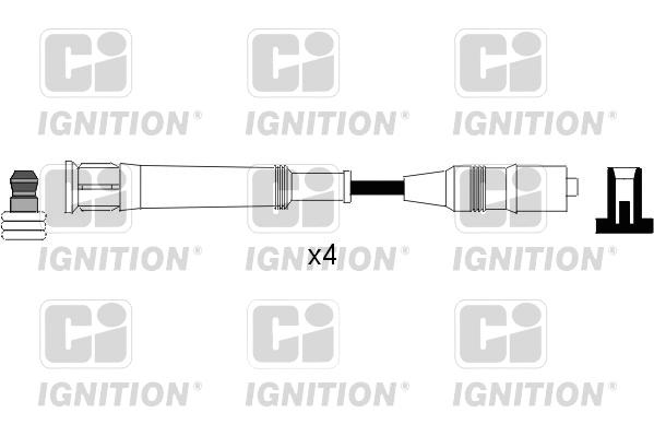 Kit de câbles d'allumage QUINTON HAZELL XC839