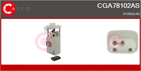 unité d'alimentation de carburant CASCO CGA78102AS