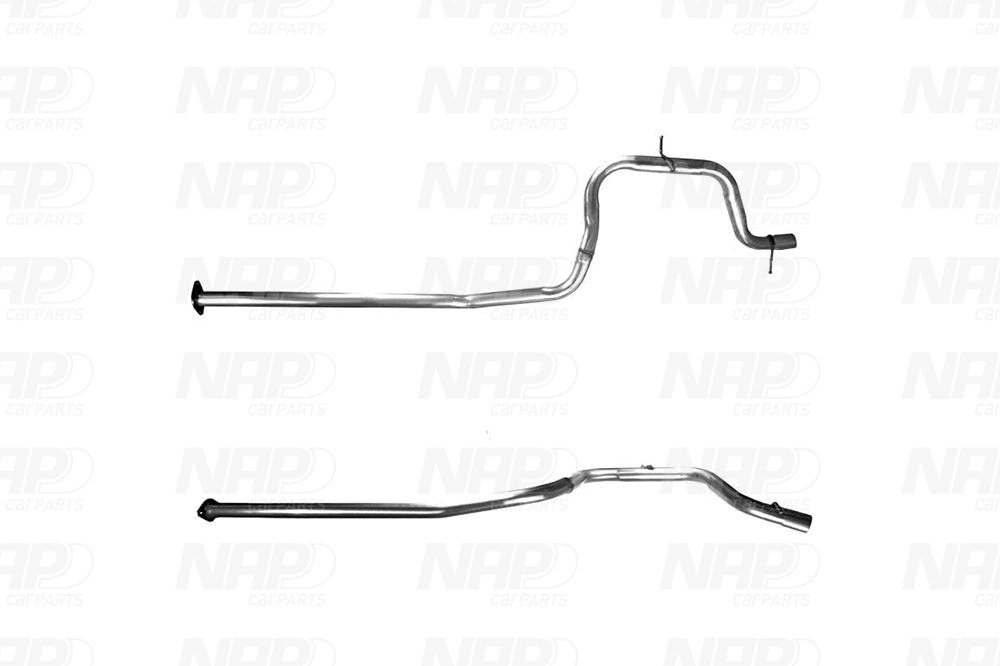 Tuyau d'échappement NAP carPARTS CAC10035