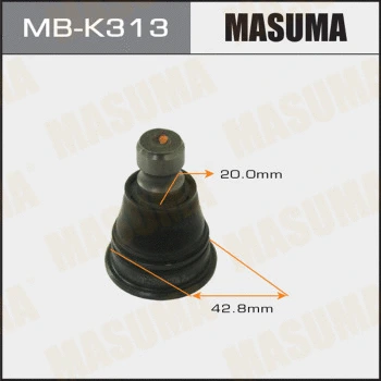 Rotule de suspension MASUMA MB-K313