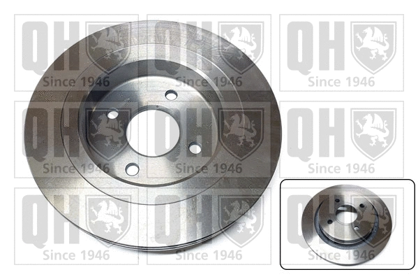 Disque de frein QUINTON HAZELL BDC3807