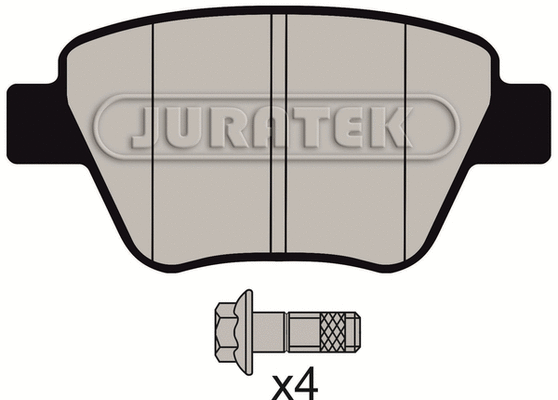 Kit de plaquettes de frein, frein à disque JURATEK JCP4316