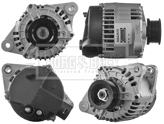 Alternateur BORG & BECK BBA2670