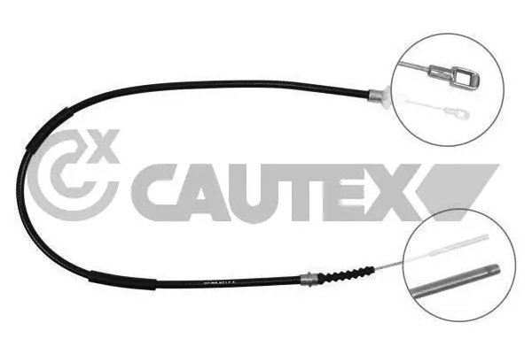 Tirette à câble, commande d'embrayage CAUTEX 761913