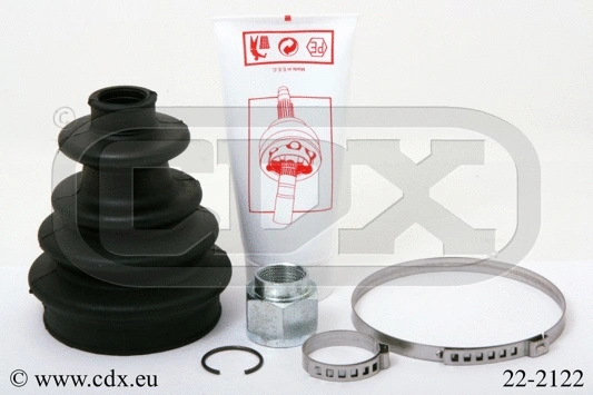 Jeu de joints-soufflets, arbre de commande CDX 22-2122