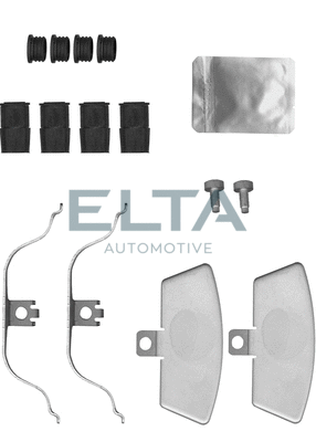Kit d'accessoires, plaquette de frein à disque ELTA AUTOMOTIVE EA8840