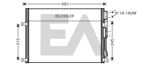 Condenseur, climatisation EACLIMA 30C33016