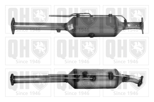 Filtre à particules / à suie, échappement QUINTON HAZELL QDPF11156HP