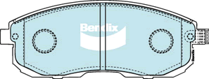 Kit de plaquettes de frein, frein à disque BENDIX-SEA DB1485 MKT