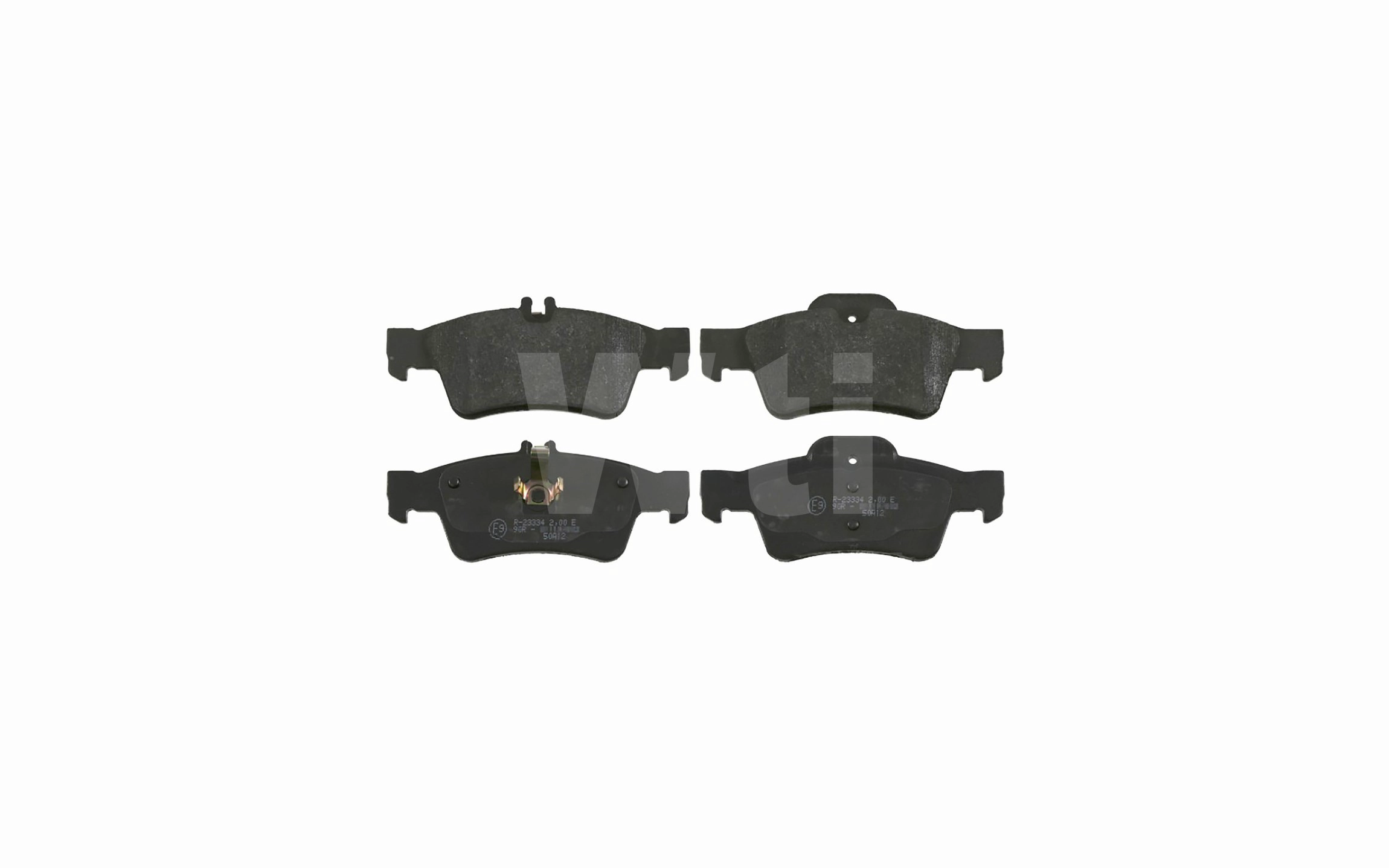 Kit de plaquettes de frein, frein à disque Wti Automotive K711120