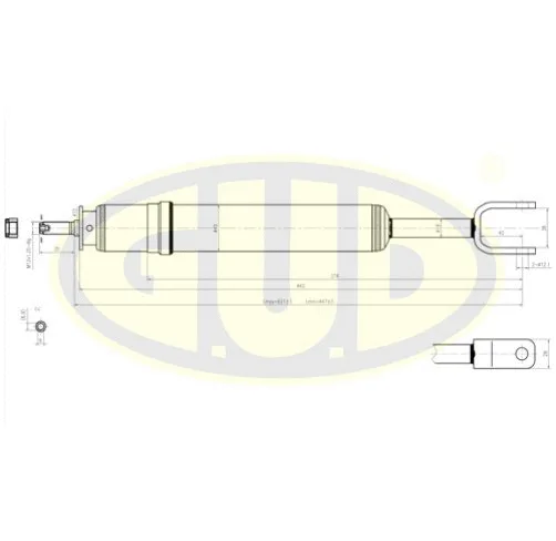 Amortisseur G.U.D. GSA341845
