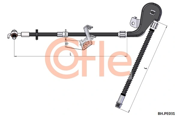 Flexible de frein COFLE 92.BH.PE031
