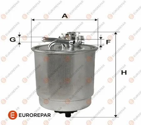 Filtre à carburant EUROREPAR E148105