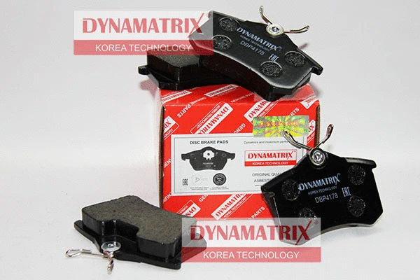 Kit de plaquettes de frein, frein à disque DYNAMATRIX DBP4178