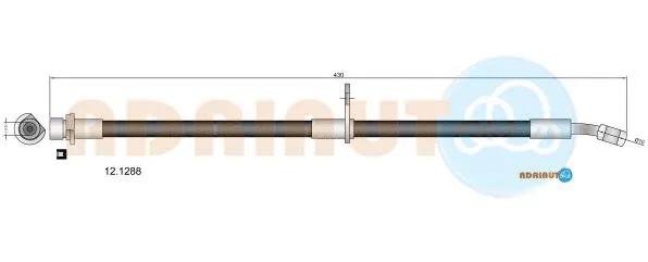 Flexible de frein ADRIAUTO 12.1288