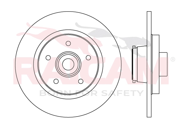 Disque de frein RAICAM RD01553