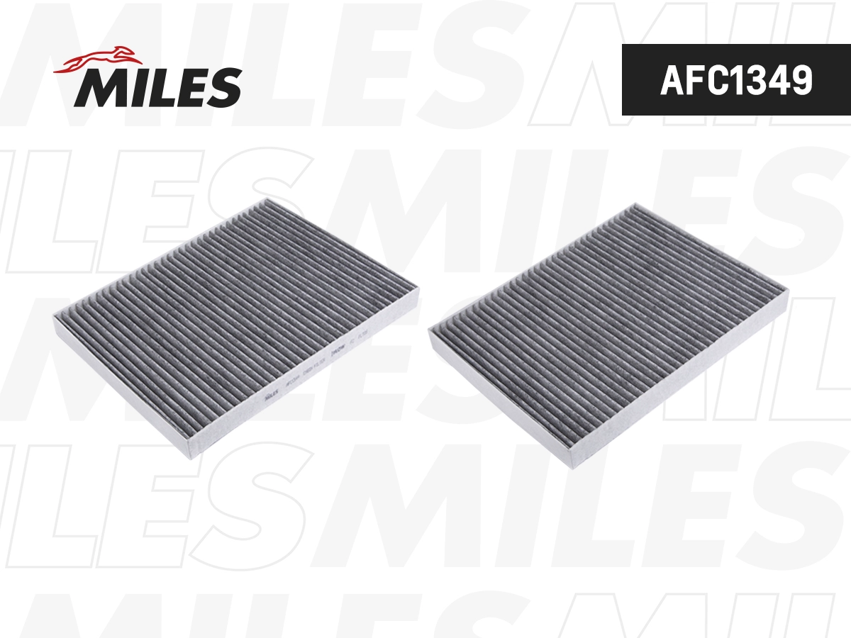 Filtre, air de l'habitacle MILES AFC1349