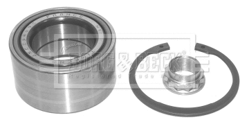 Kit de roulements de roue BORG & BECK BWK341