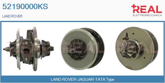 Groupe carter, turbocompresseur REAL 52190000KS