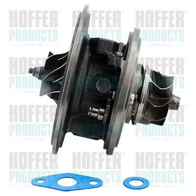 Groupe carter, turbocompresseur HOFFER 65001136