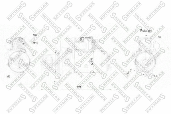 Démarreur STELLOX 88-02042-SX