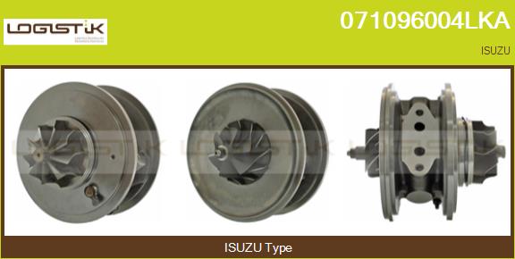 Groupe carter, turbocompresseur LGK 071096004LKA