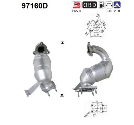 Catalyseur AS 97160D