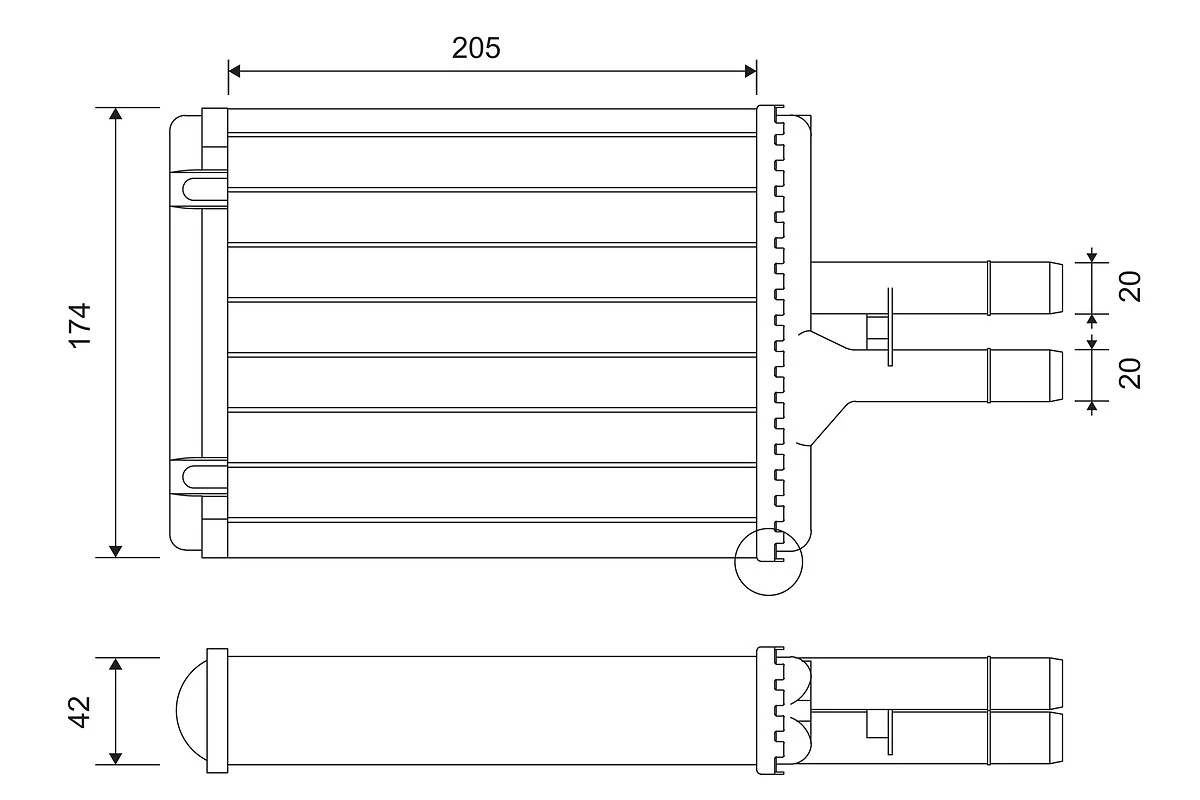 Système de chauffage VALEO 812117