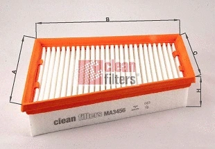 Filtre à air CLEAN FILTERS MA3456